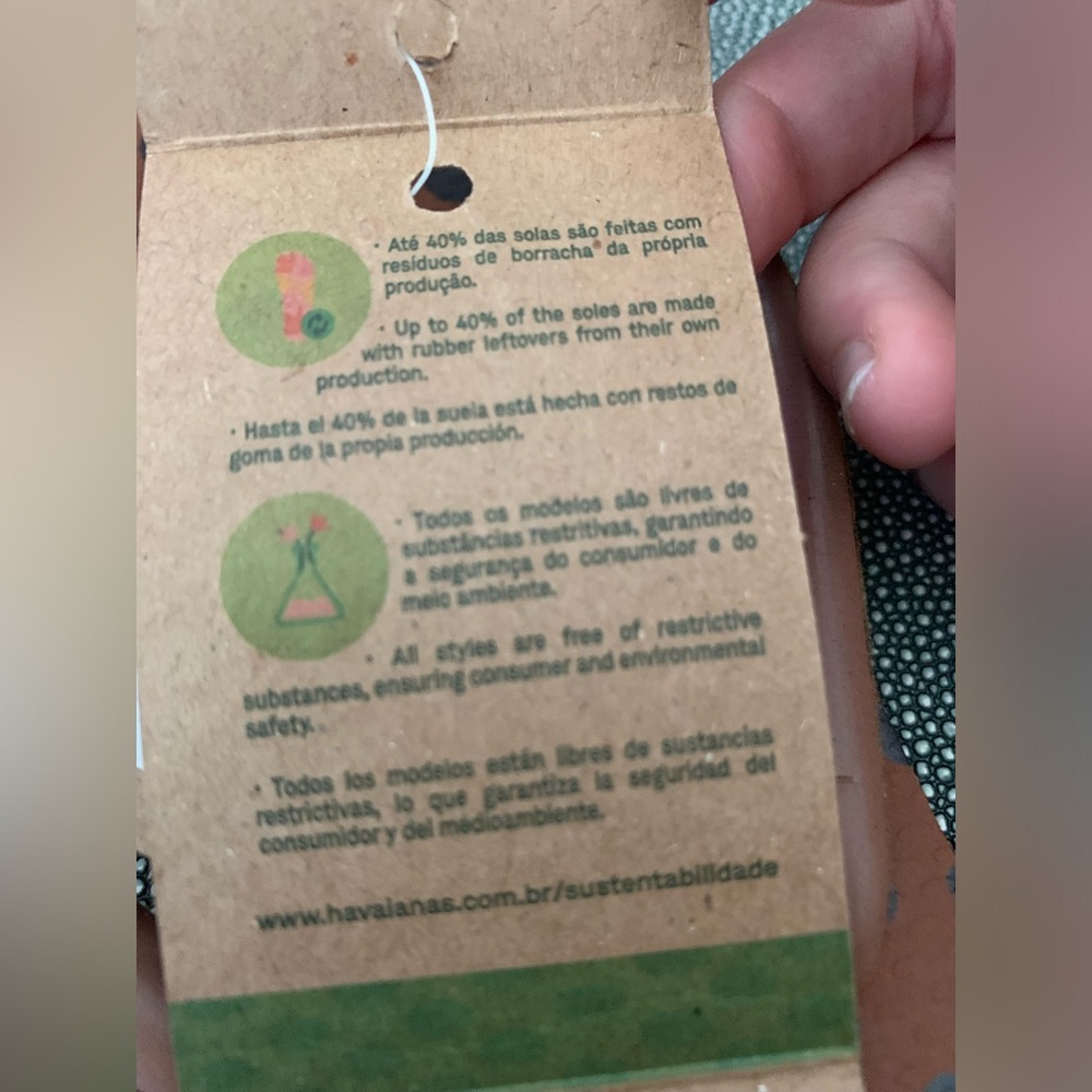 Havaianas NWT Women’s Flip Flops Beach Sandals  size US 7/8 ~ Cheetah - Picture 8 of 13